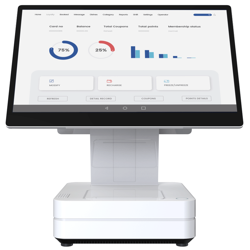 The WizarPOS Point of Sale Terminal Empowers Retailers and Restaurants with an Intuitive and Scalable Solution.